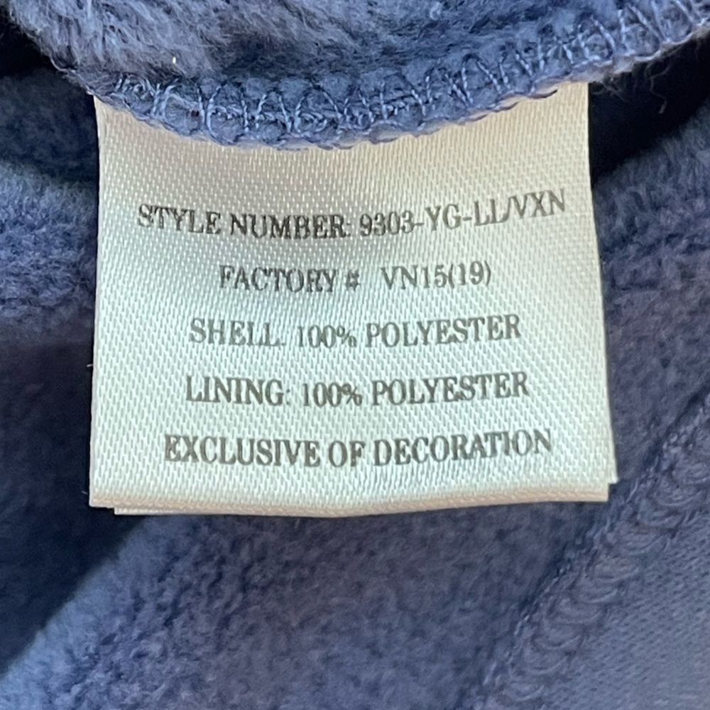 Huntworth Girl’s 2-Tone Lifestyle Camo Fleece Hoodie • SM • Lilac/Vixen - Picture 7 of 10
